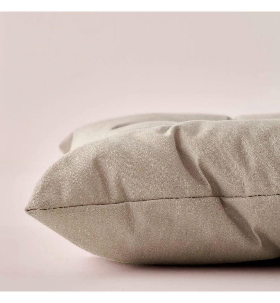 Stuhlkissen, 100 % Baumwolle, Creme