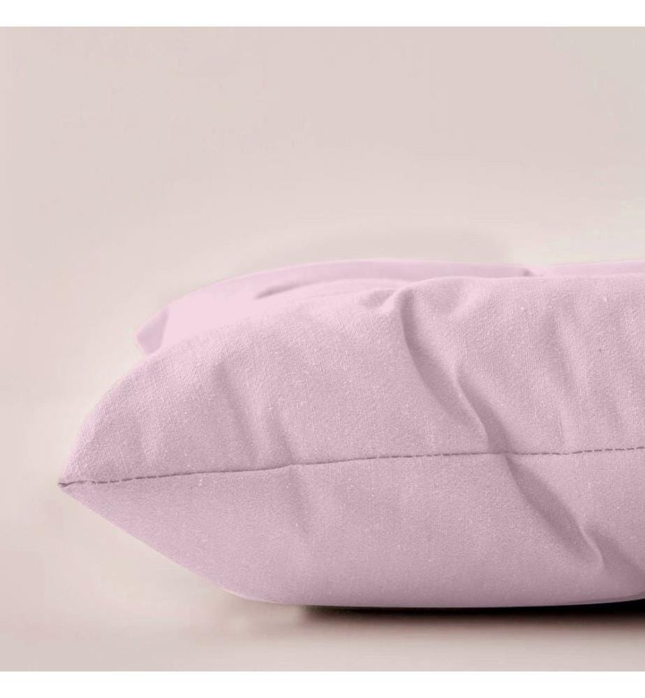Stuhlkissen, 100 % Baumwolle, Rosa