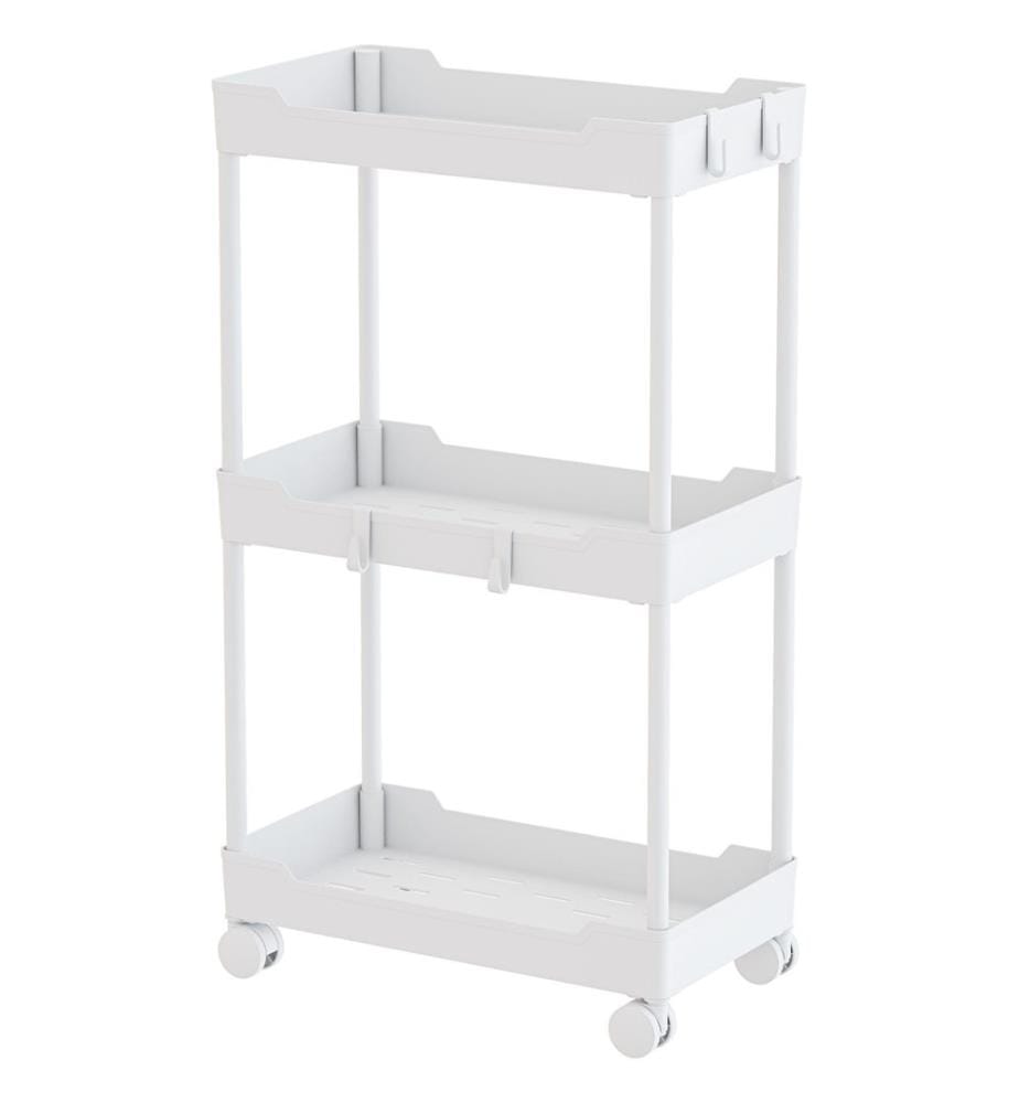 Organizer aus Kunststoff, 100 % Kunststoff, Weiss