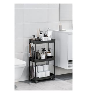 Organizer aus Kunststoff, 100 % Kunststoff, Schwarz