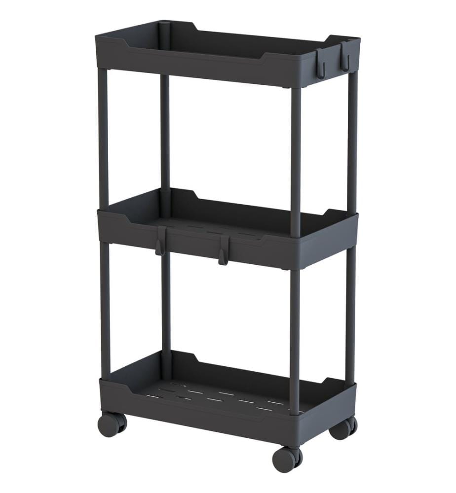 Organizer aus Kunststoff, 100 % Kunststoff, Schwarz