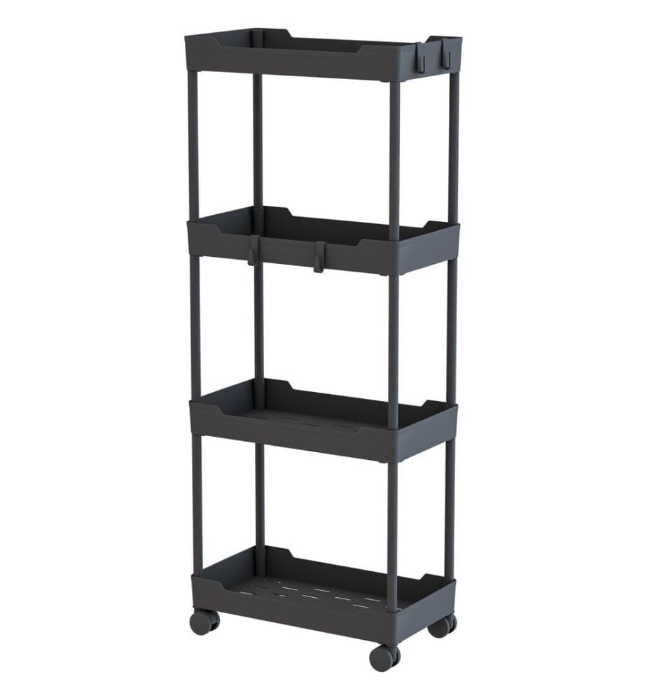 Organizer aus Kunststoff, 100 % Kunststoff, Schwarz