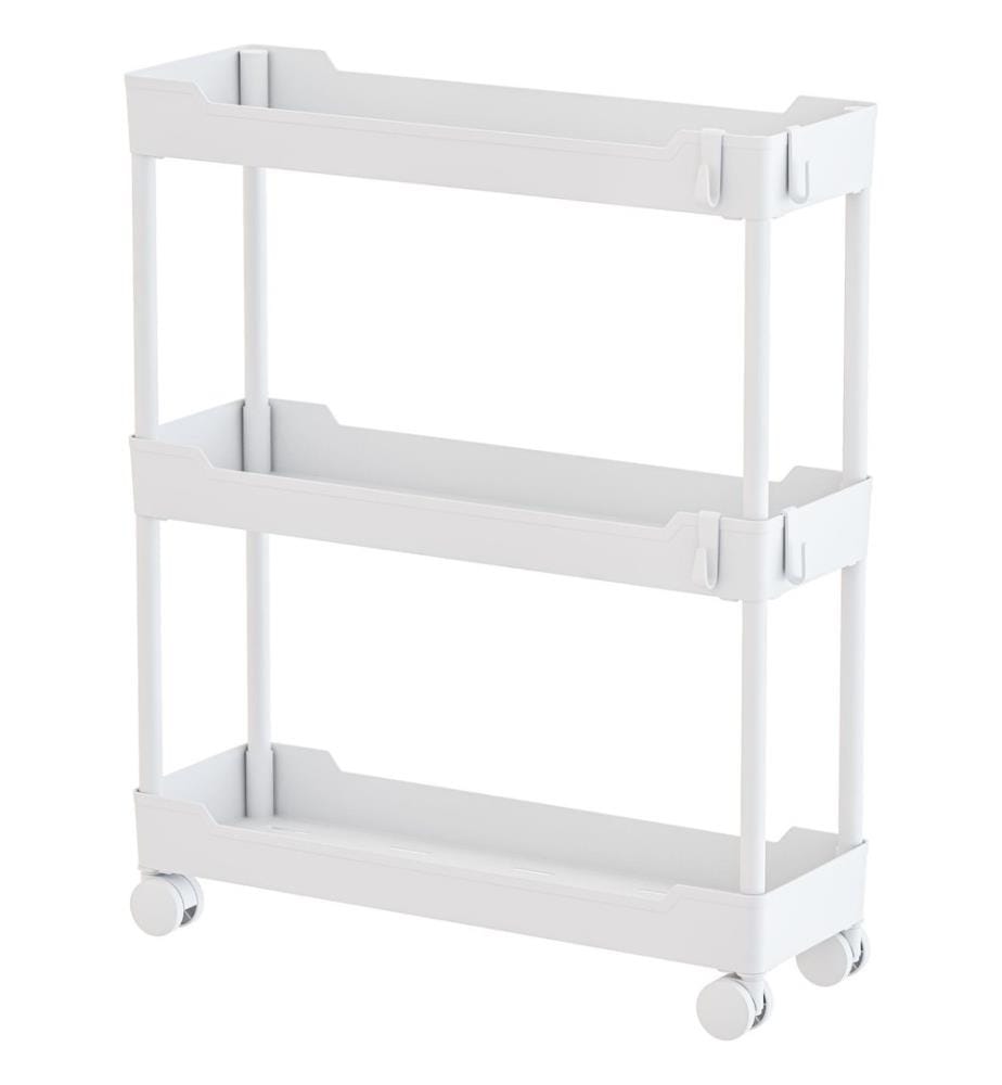 Organizer aus Kunststoff, 100 % Kunststoff, Weiss