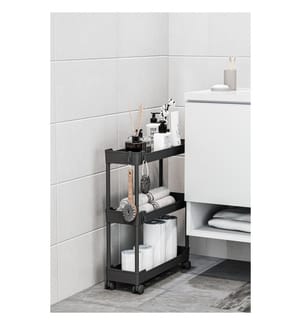 Organizer aus Kunststoff, 100 % Kunststoff, Schwarz