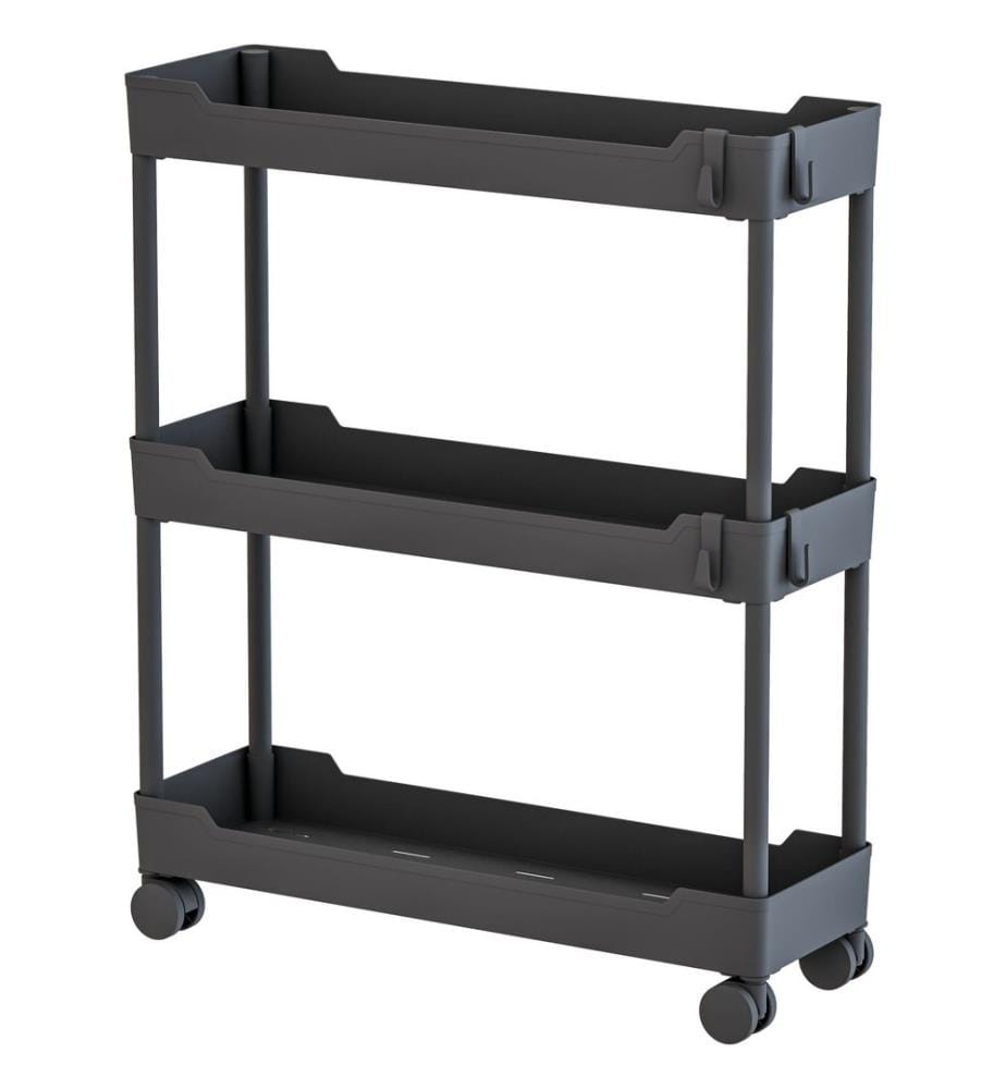 Organizer aus Kunststoff, 100 % Kunststoff, Schwarz