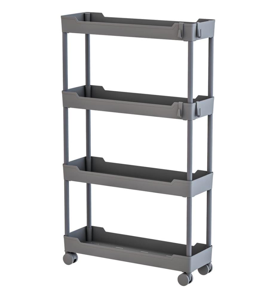 Organizer aus Kunststoff, 100 % Kunststoff, Grau