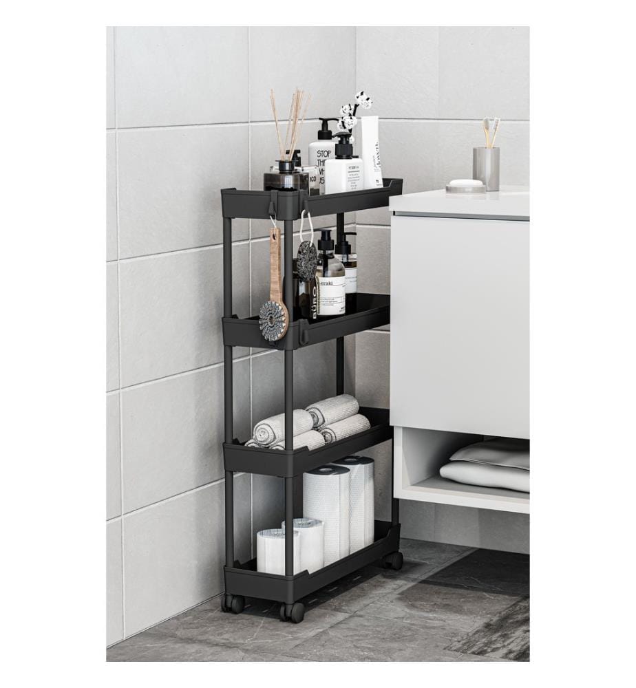 Organizer aus Kunststoff, 100 % Kunststoff, Schwarz
