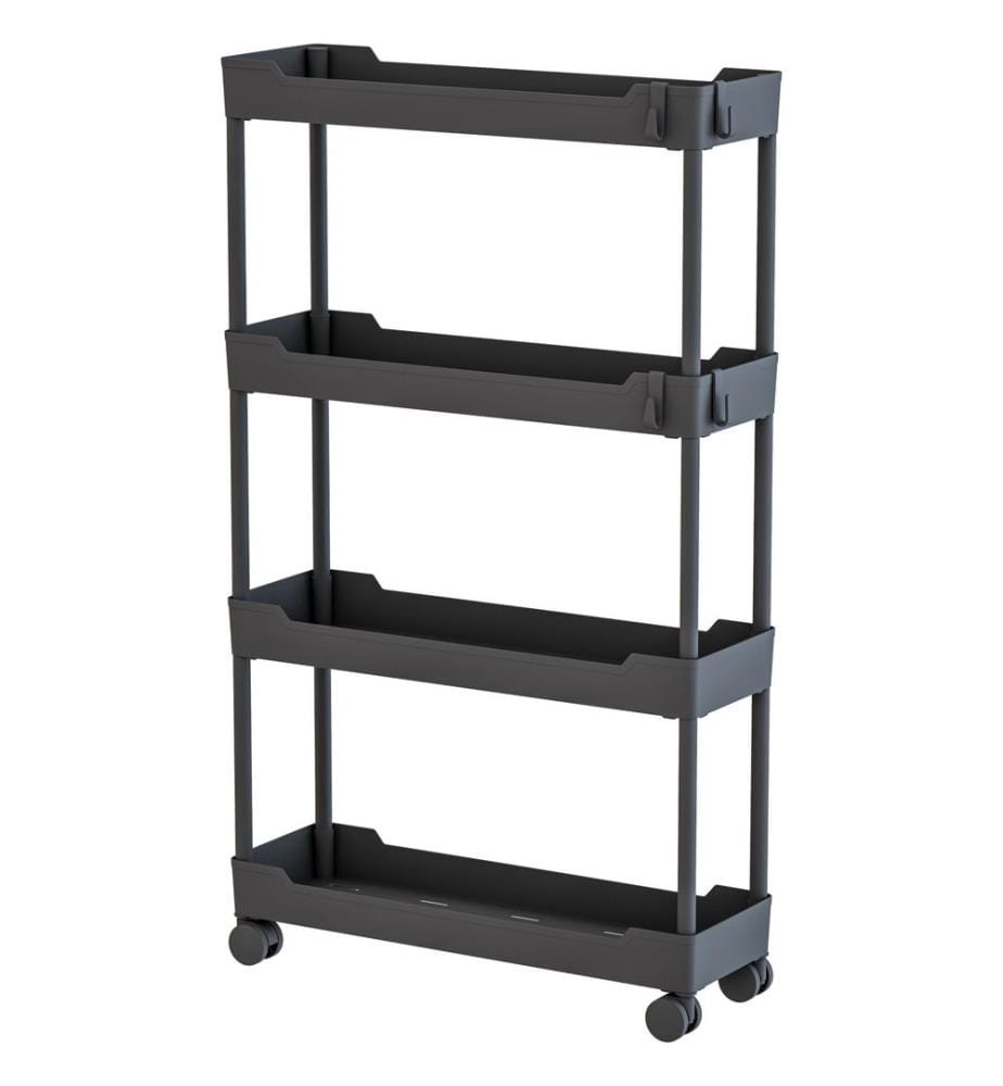 Organizer aus Kunststoff, 100 % Kunststoff, Schwarz