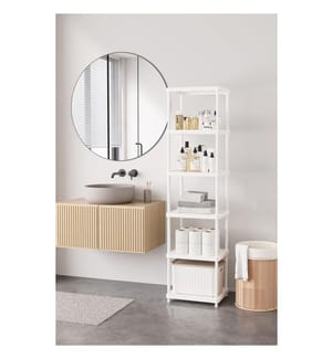 Organizer aus Kunststoff, 100 % Kunststoff, Weiss