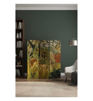 Raumteiler, 100 % Leinwand, mehrfarbig