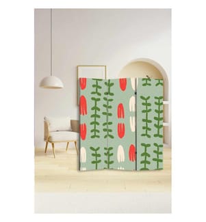 Raumteiler, 100 % Leinwand, mehrfarbig
