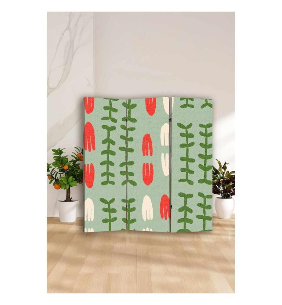 Raumteiler, 100 % Leinwand, mehrfarbig