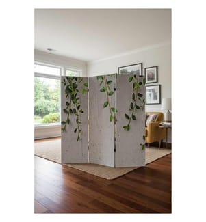 Raumteiler, 100 % Leinwand, mehrfarbig
