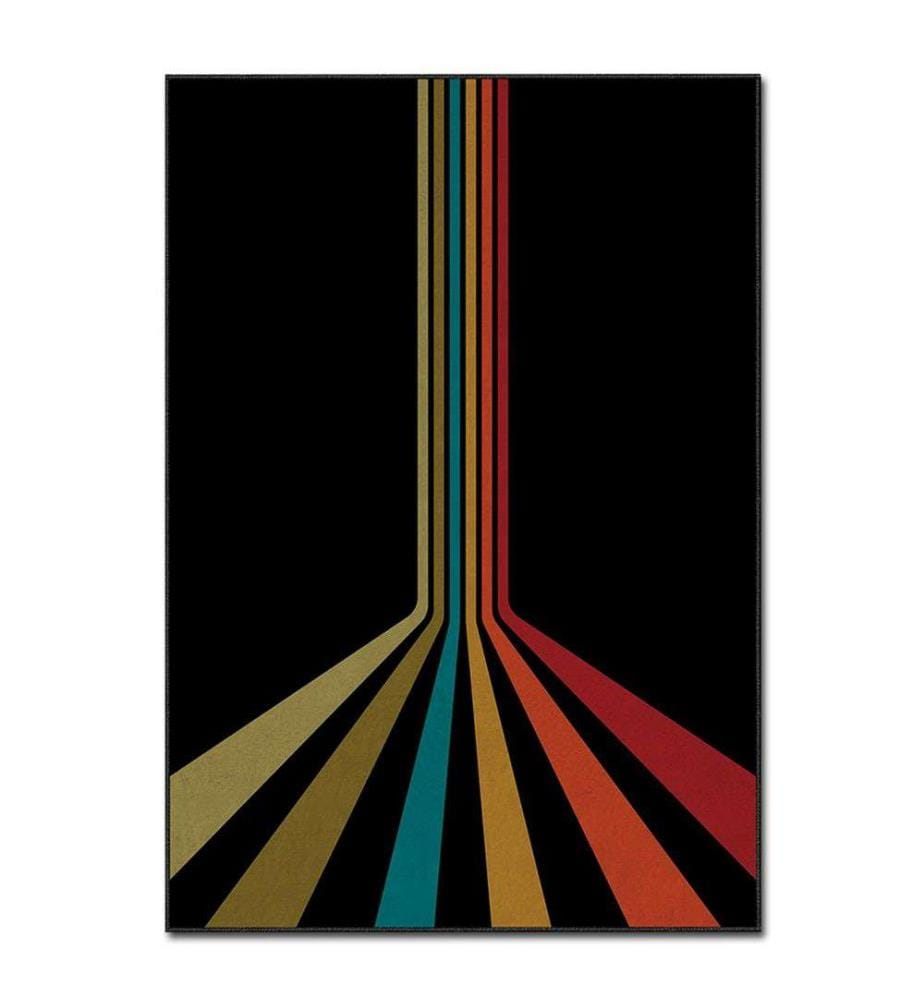 Teppich, Mehrfarbig, 100% Polyester, 160 x 230 cm