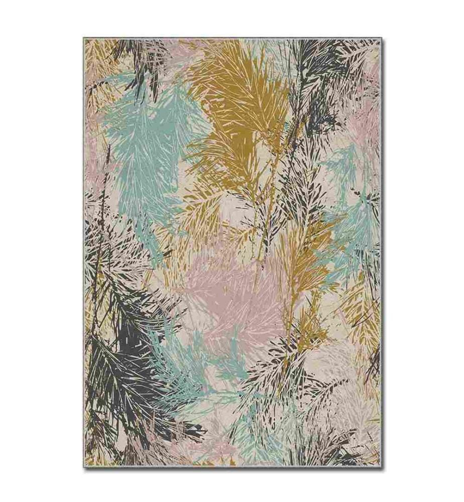 Teppich, Mehrfarbig, 100% Polyester, 100 x 180 cm