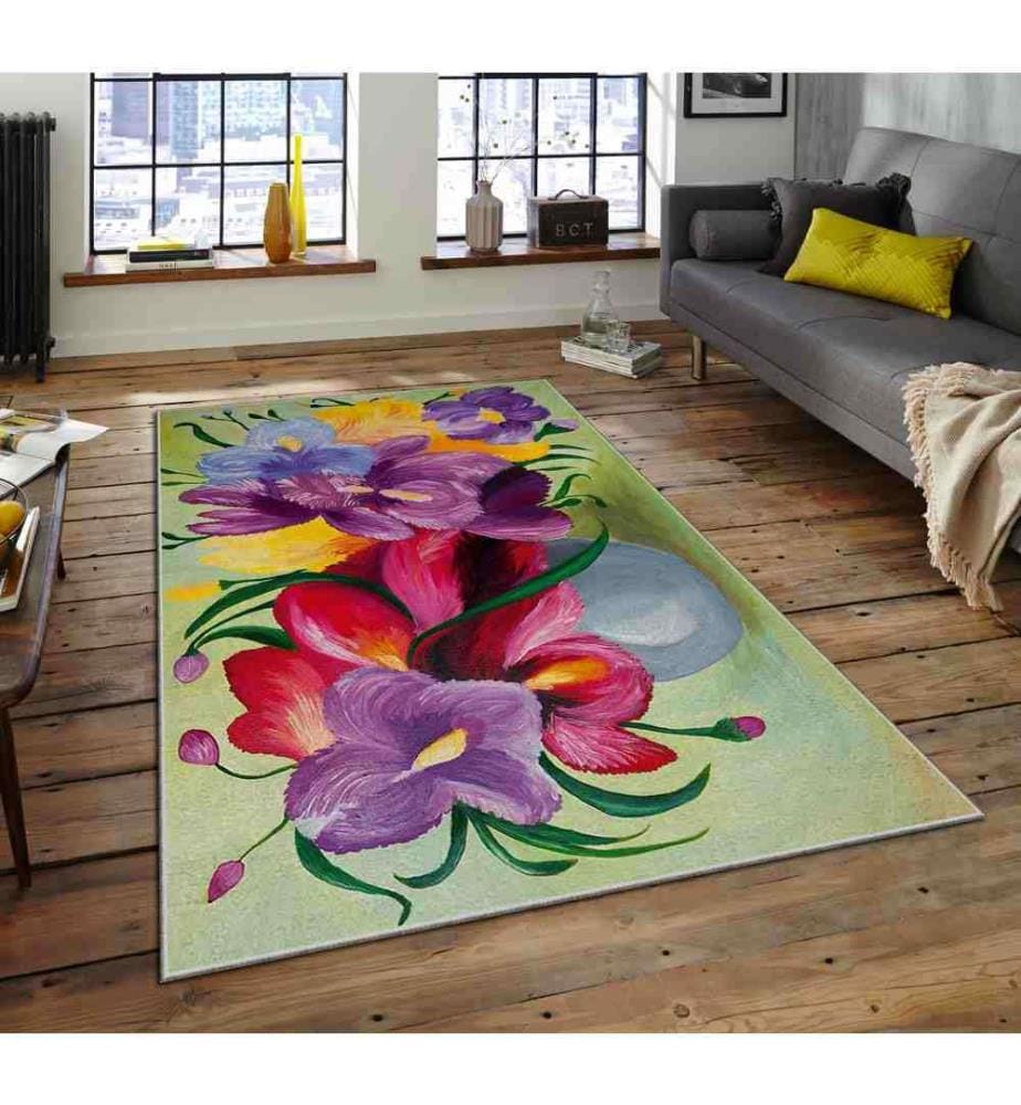 Teppich, Mehrfarbig, 100% Polyester, 180 x 280 cm