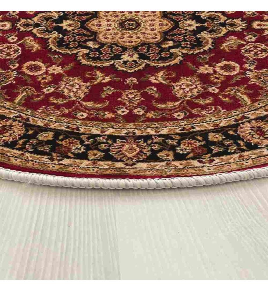 Tappeto, 100 x 100, , Rosso, 70% Cotone - 30% Poliestere, Suola di cotone