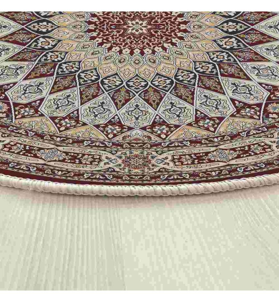 Tappeto, 90 x 90, , Rosso, 70% Cotone - 30% Poliestere, Suola di cotone