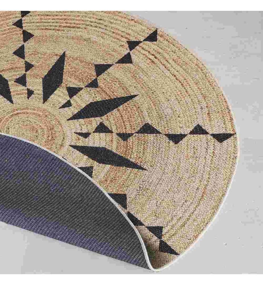 Rug, 100 x 100, , Cream, 70% Cotton - 30% Polyester, Cotton Sole