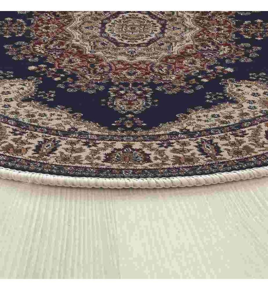 Tappeto, 90 x 90, , Blu marino, 70% cotone - 30% poliestere, Suola in cotone