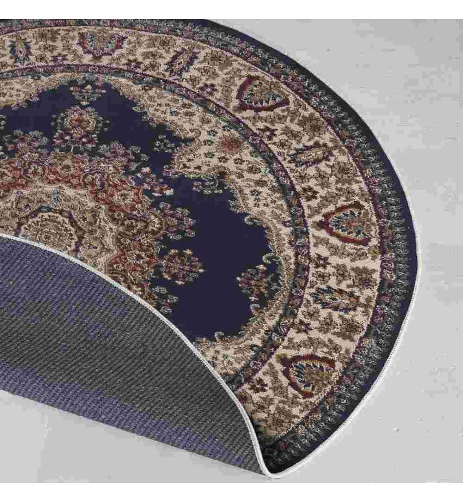 Tappeto, 90 x 90, , Blu marino, 70% cotone - 30% poliestere, Suola in cotone