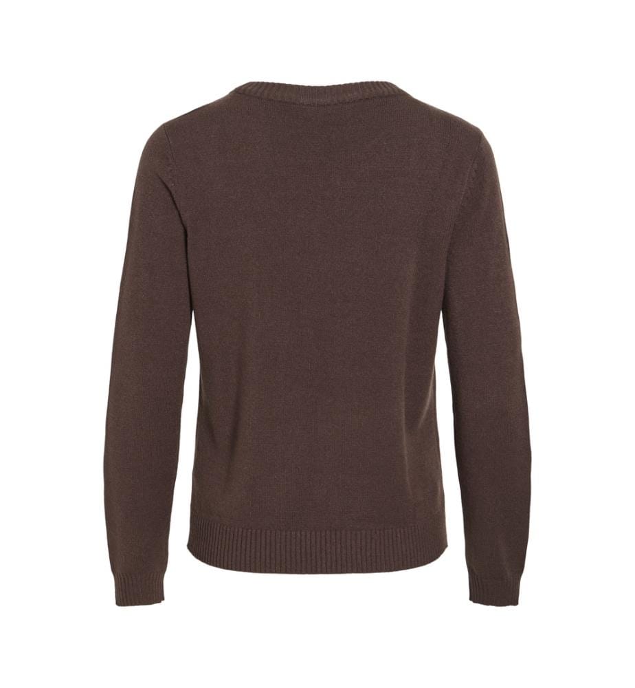 Knit Sweater - Coffee Bean