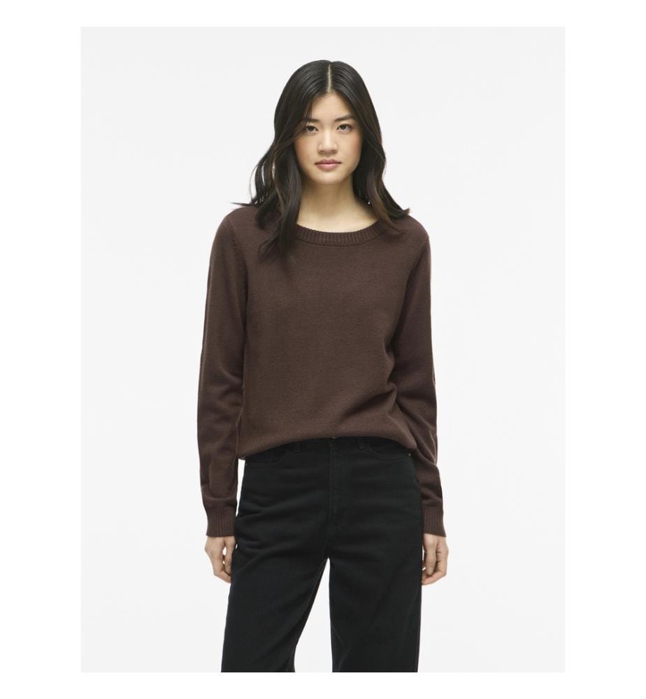 Knit Sweater - Coffee Bean