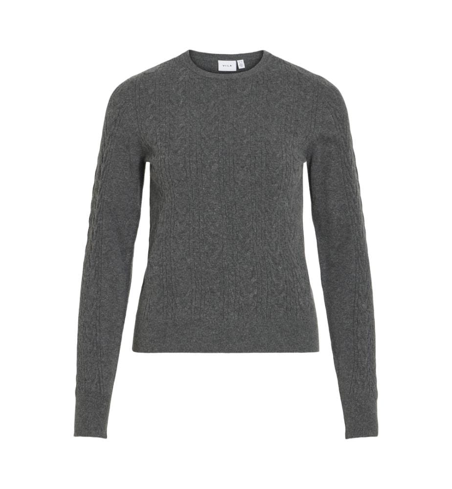 Knit Top - Dark Heather Gray