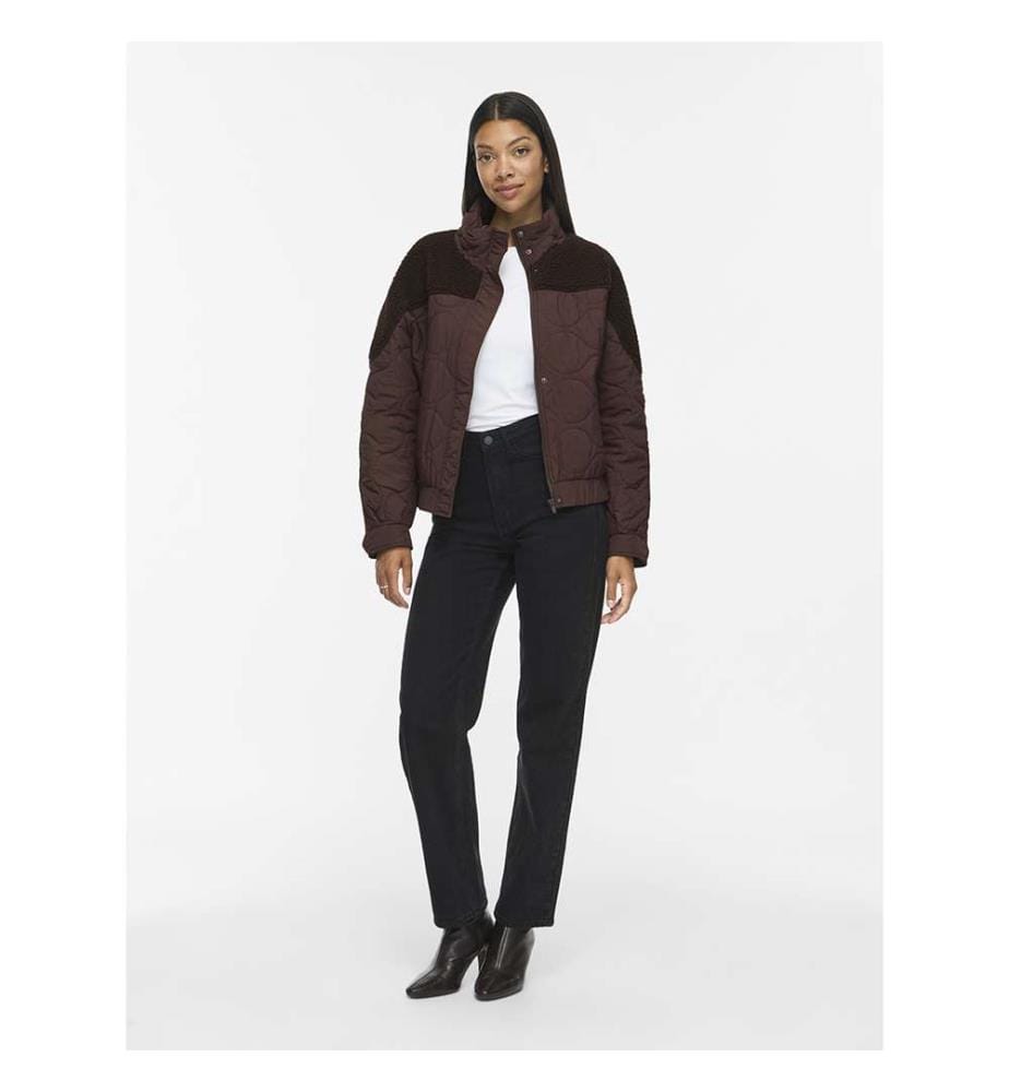 Quilted Jacket - Coffee Bean