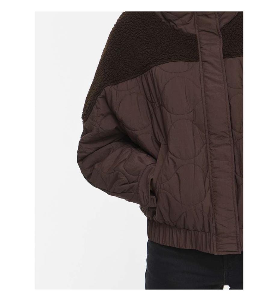 Quilted Jacket - Coffee Bean