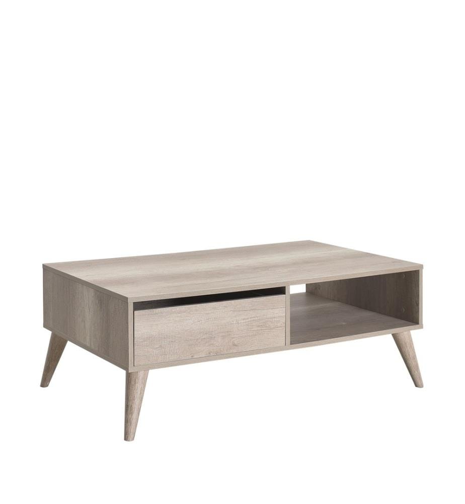 Coffee Table, Light Walnut, Melamine Coated Particle Board