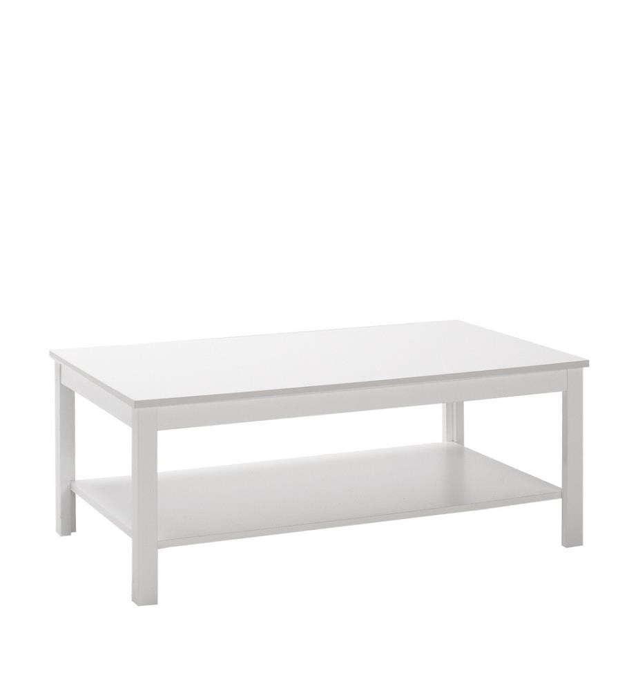 Coffee Table, White, Melamine Coated Particle Board