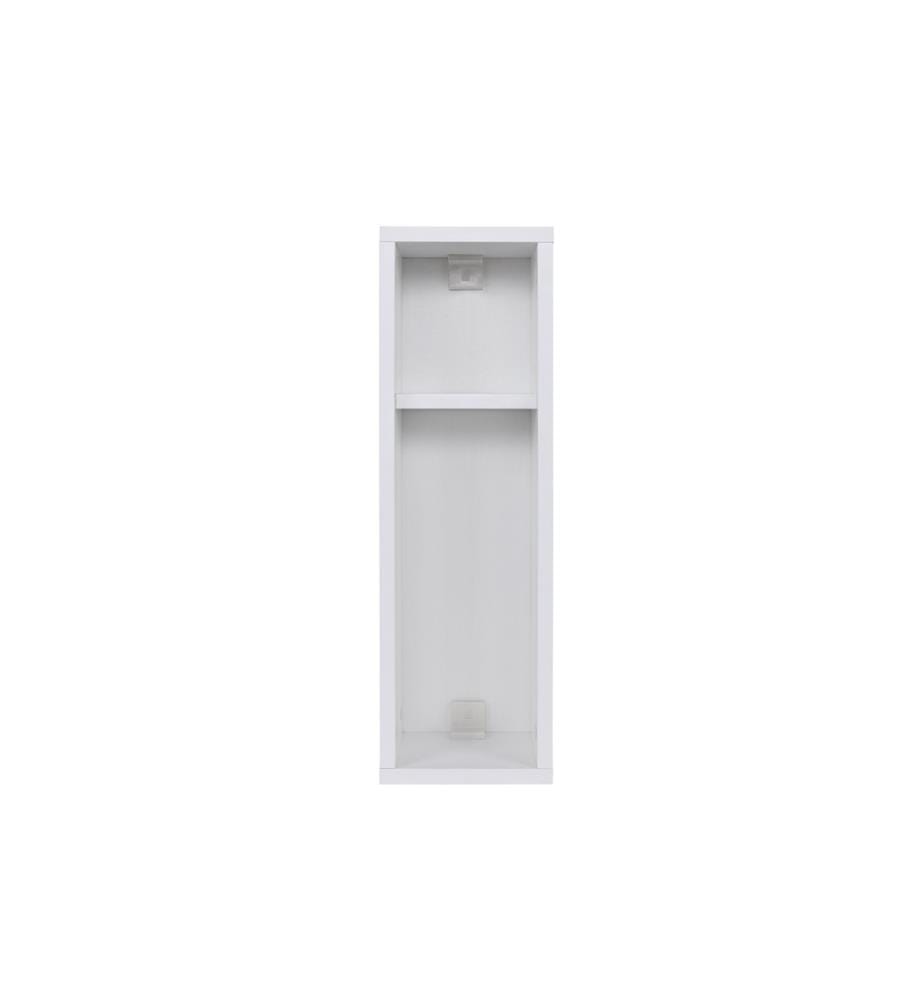 Comodino, bianco, pannello di particelle rivestito di melamina