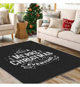 Tapis, 80 x 150, , Black White, 70% Coton - 30% Polyester, 1450 gr-m²,