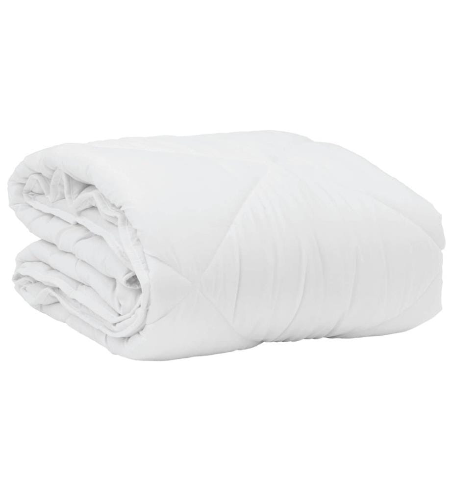 Sommerdecke mit Kissen 2 pcs Weiss Mikrofaser