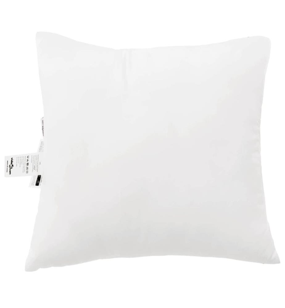 Bettdecken Set mit Kissen 2 pcs Weiss Mikrofaser