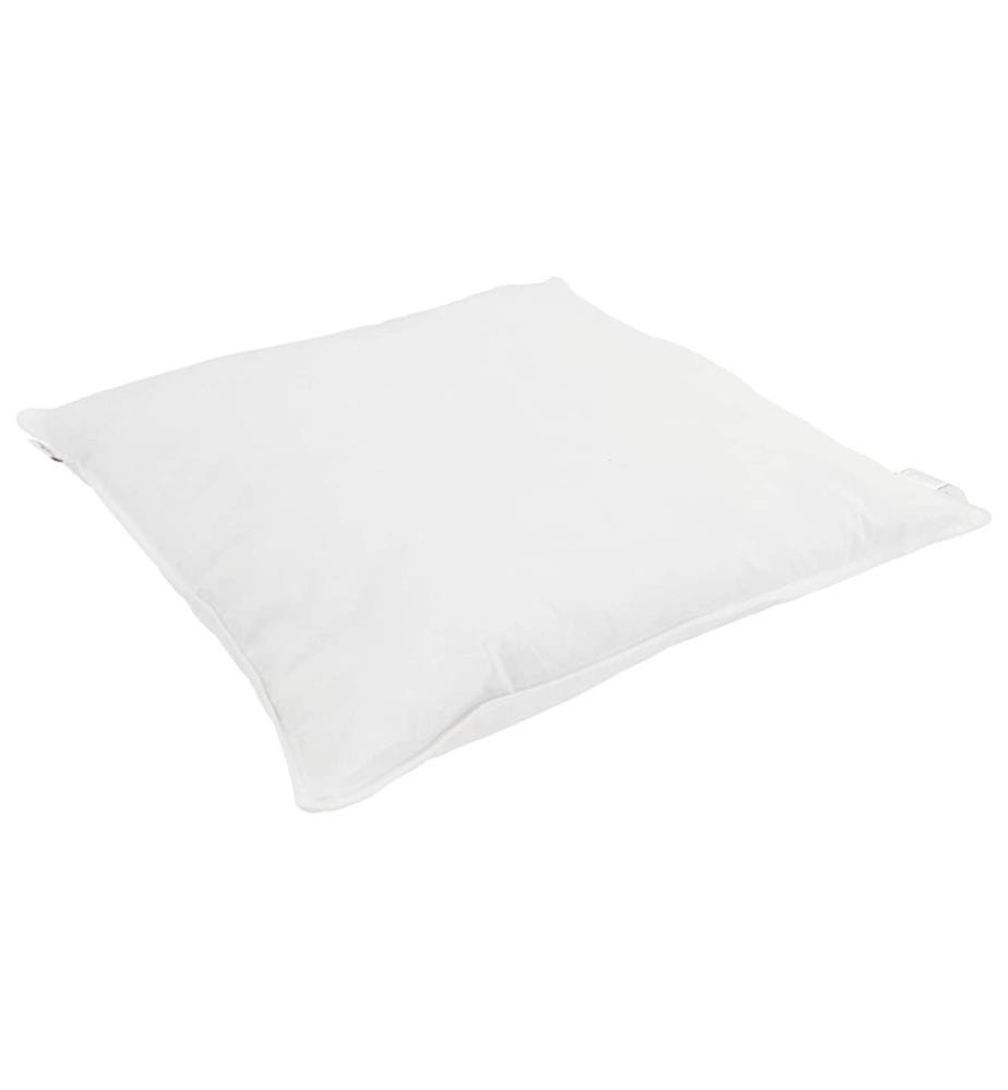 Bettdecken Set mit Kissen 3 pcs Weiss Daunenfeder