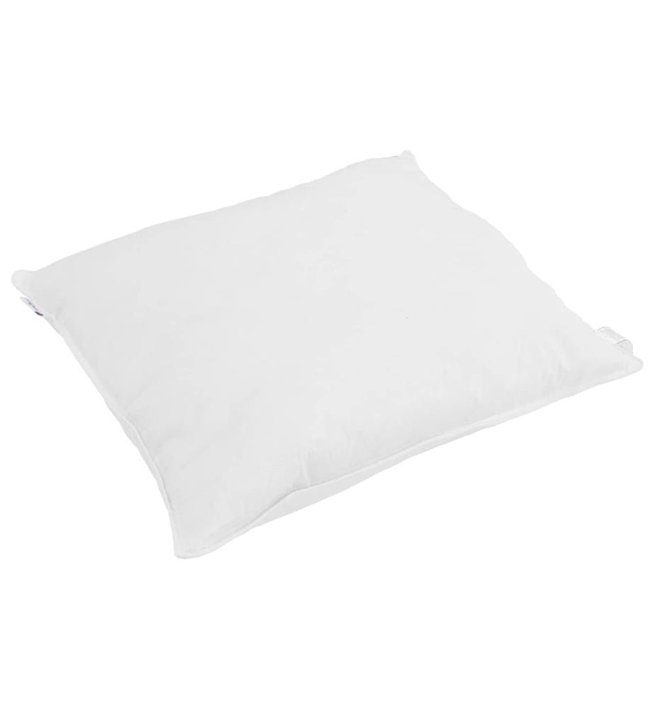 Bettdecken Set mit Kissen 3 pcs Weiss Daunenfeder