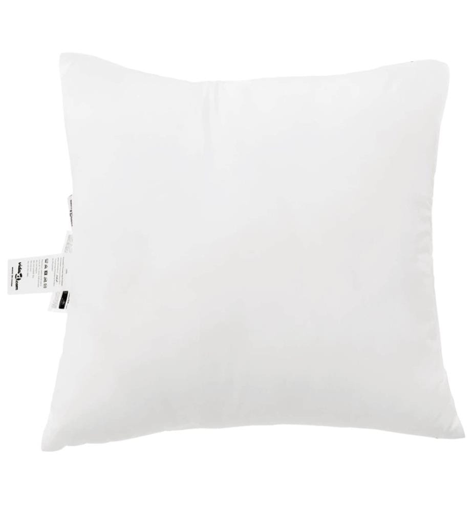 Bettdecke mit Kissen 3 pcs Weiss Mikrofaser