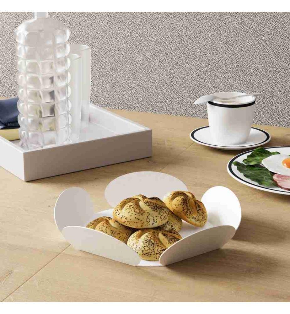 Dekoratives Metall-Accessoire-Set, 3 Teile, weiss, 100% Metall