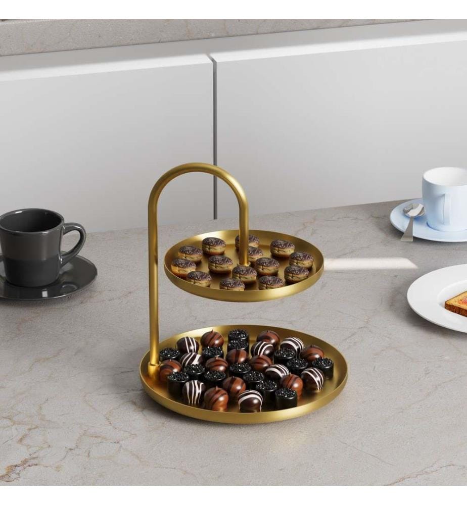 Dekoratives Metall-Accessoire, Gold, 100% Metall
