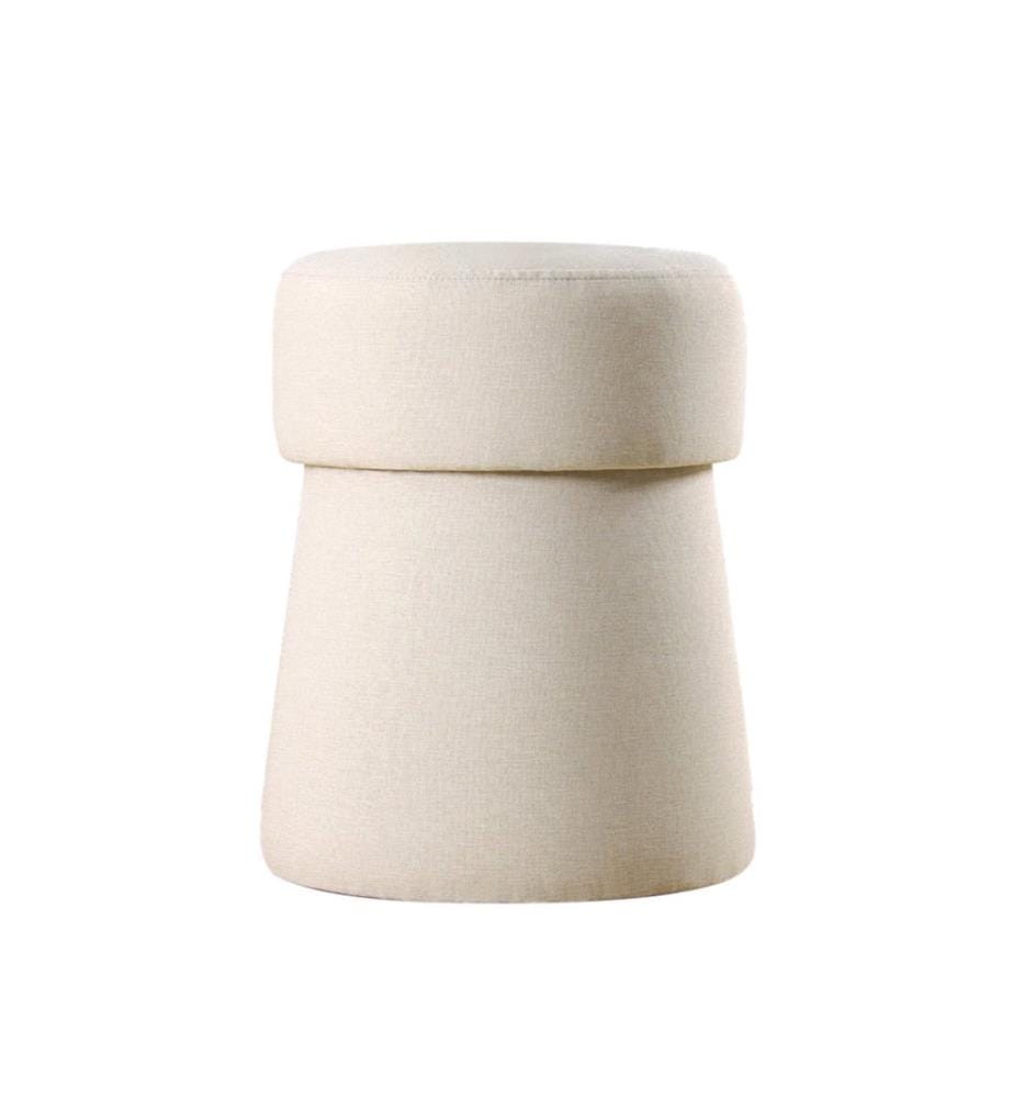 Crème, Sacs De Haricots Classiques, 50% De Coton , 50% De Linge
