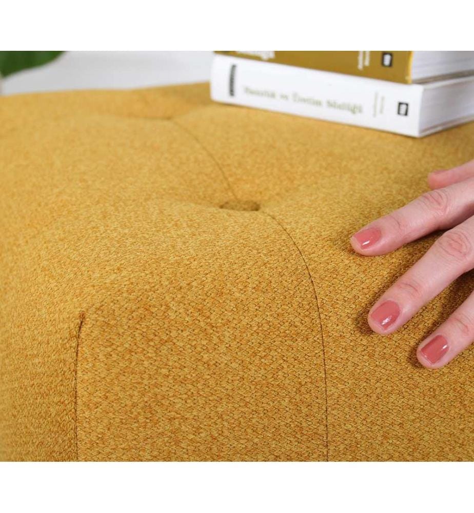 Jaune, Sacs De Haricots Classiques, 50% De Coton , 50% De Velours