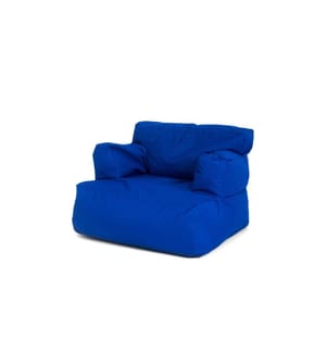 Sitzsack, Blau, 100% Polyester, Gewebe: 100% Impertex