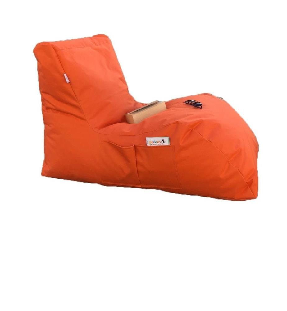Sitzsack, Orange, 100% Polyester, Gewebe: 100% Impertex