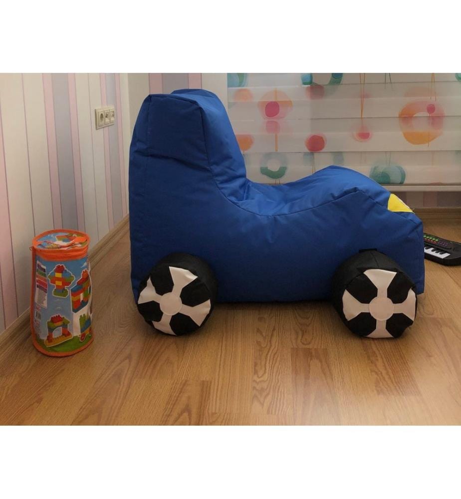 Sitzsack, Blau, 100% Polyester, Stoff: 100% Impertex