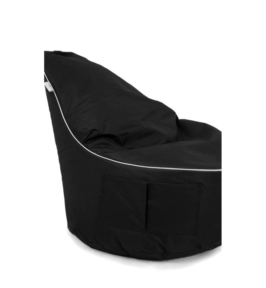 Sitzsack, Schwarz, 100% Polyester, Gewebe: 100% Impertex