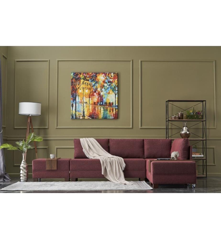 Claret,Red, Schlafsofas, Holz Rahmen , Faserplatten