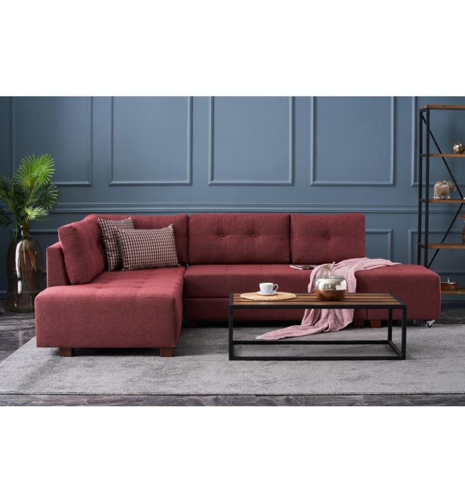 Claret,Red, Schlafsofas, Holz Rahmen , Faserplatten