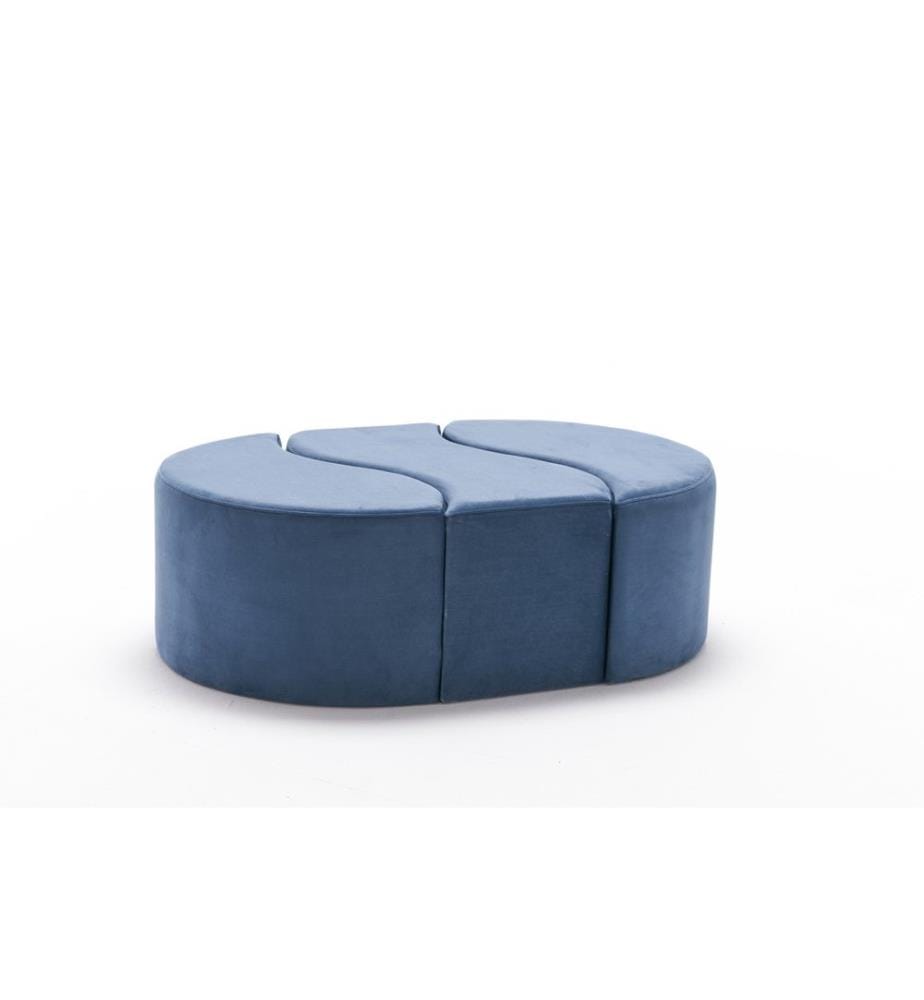 Bleu, Sacs De Haricots Classiques,% 100 Polyester Et Velours